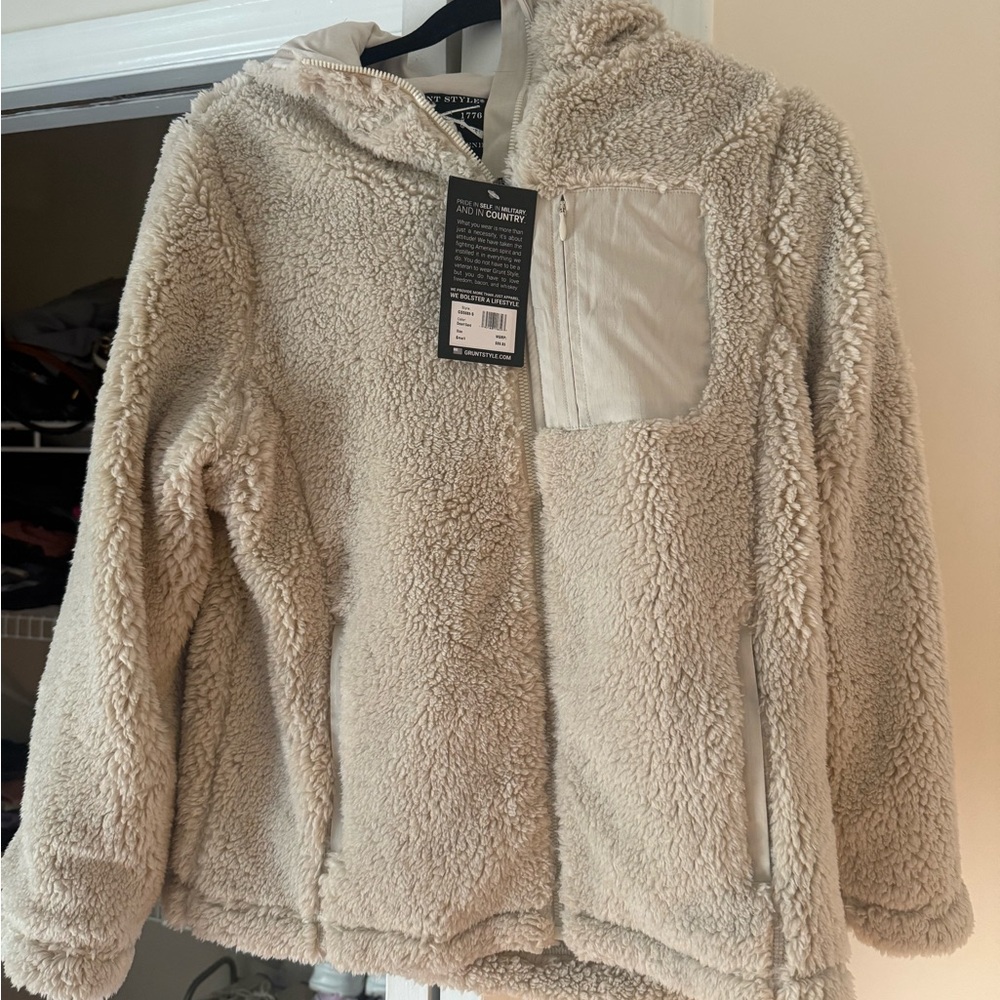 Cozy Cream Sherpa Jacket